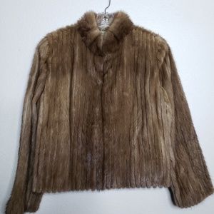 Vintage PD Furs Mink Coat Cropped Jacket